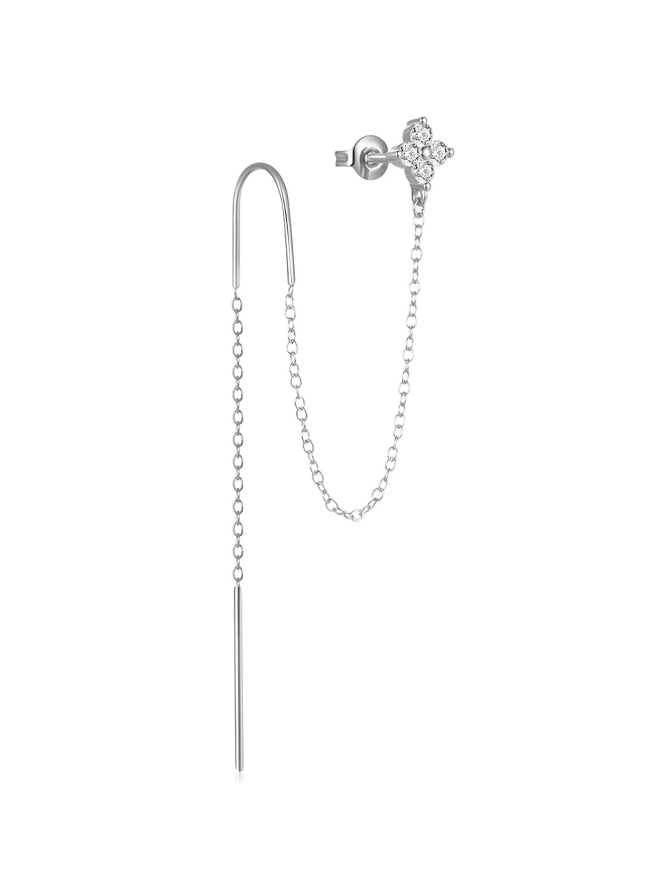 Magdaléna – Gold earrings with a minimalist design.