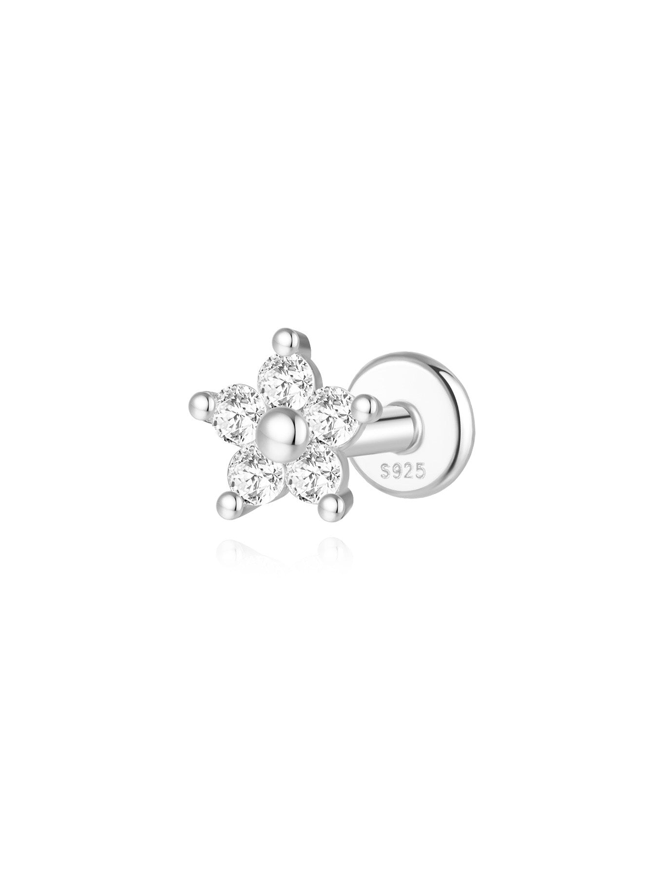 Magdaléna – Gold earrings with a minimalist design.