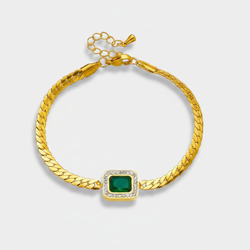 Emilia – Emerald Bracelets