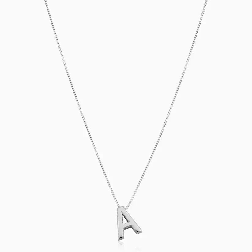 Necklace with love initials