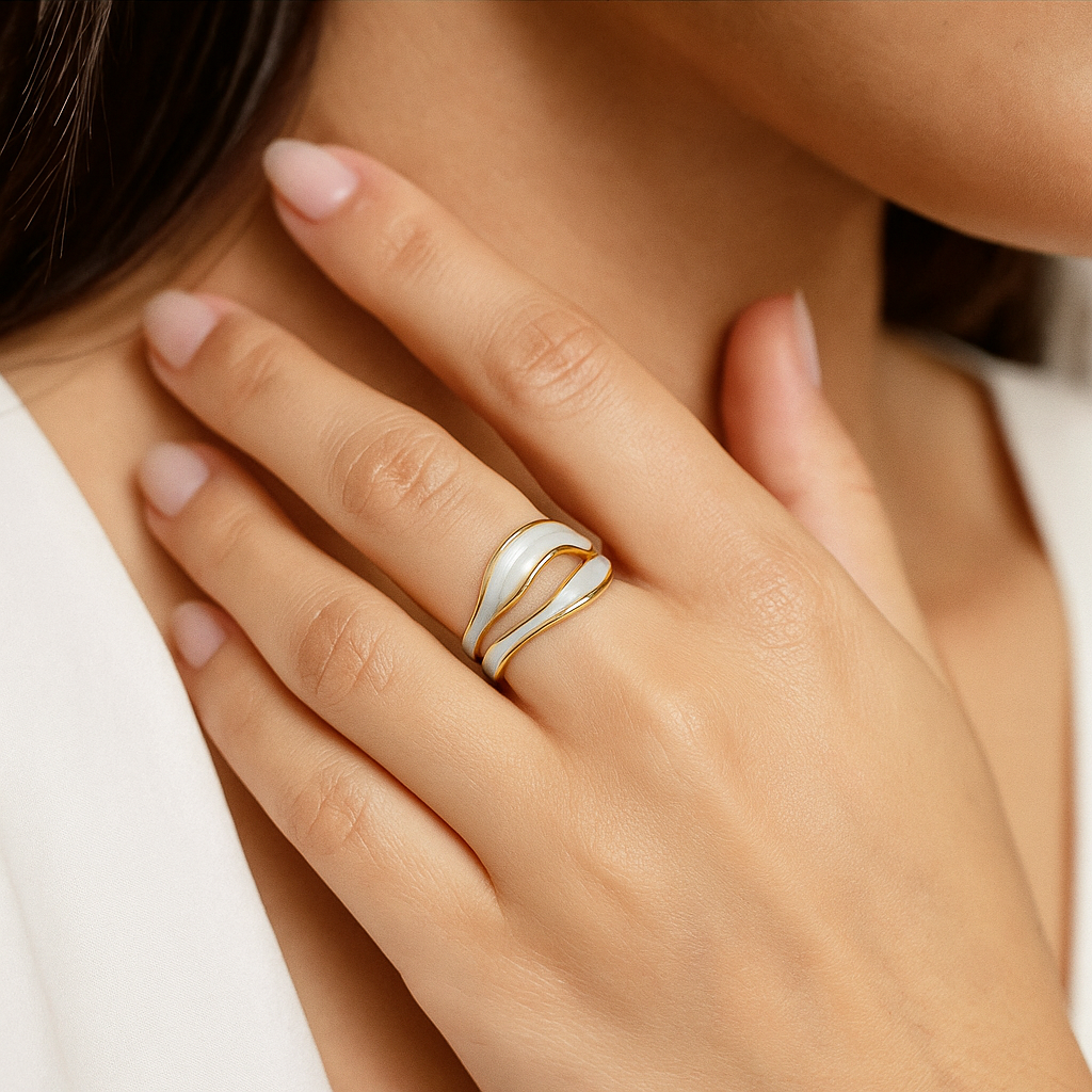 Tereza - Anello d'oro vintage