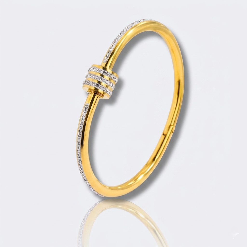 Tessandra Virelli White Bracelet | Gold