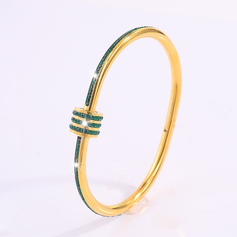 Tessandra Virelli White Bracelet | Gold