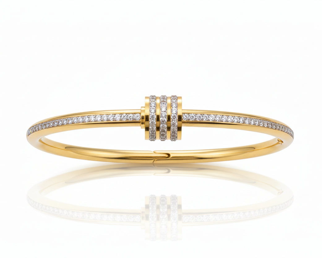 Vianna Shiny Bracelet | Gold