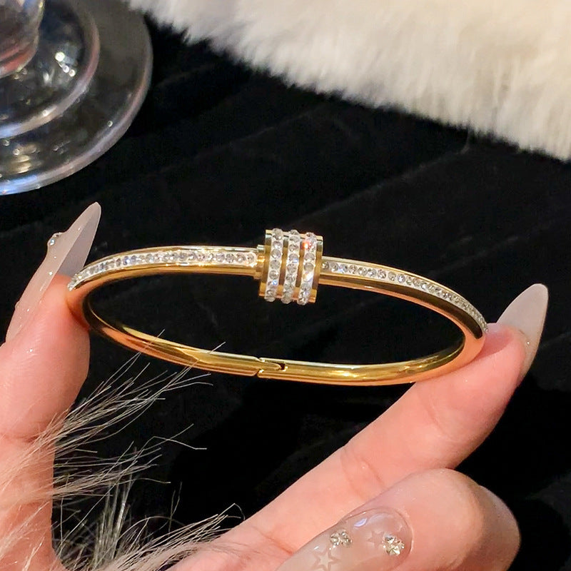 Vianna Shiny Bracelet | Gold