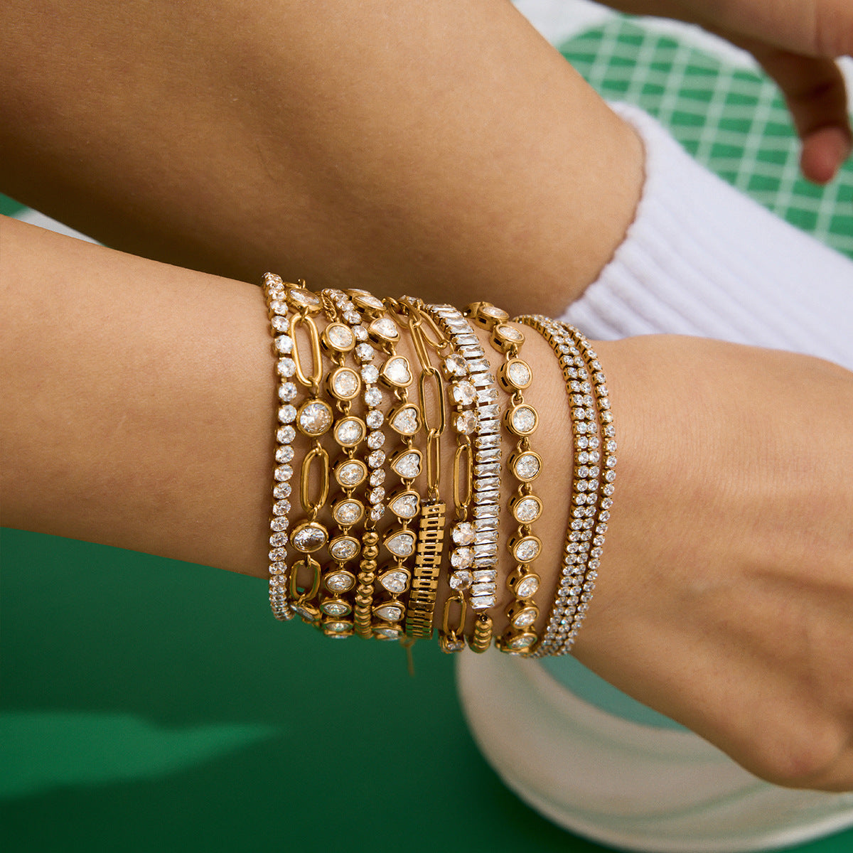 Sola Maroušek Bracelet Set | Gold