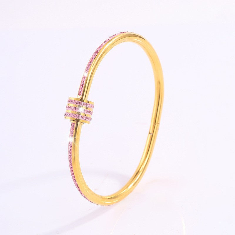 Tessandra Virelli White Bracelet | Gold