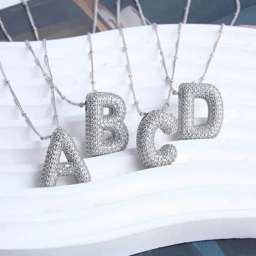 Letter Pendant Necklace