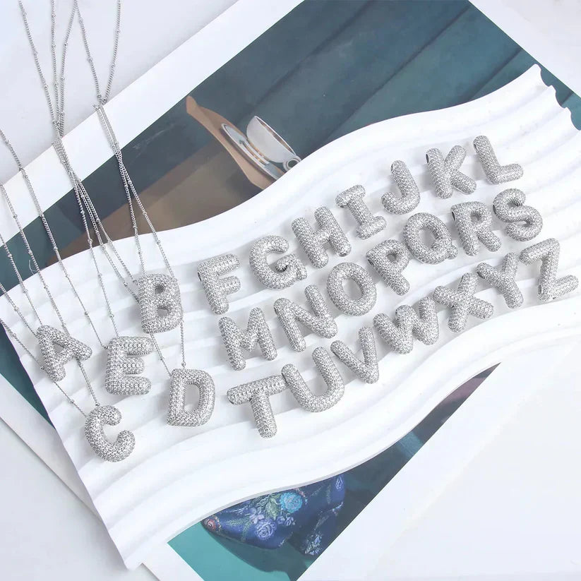 Letter Pendant Necklace