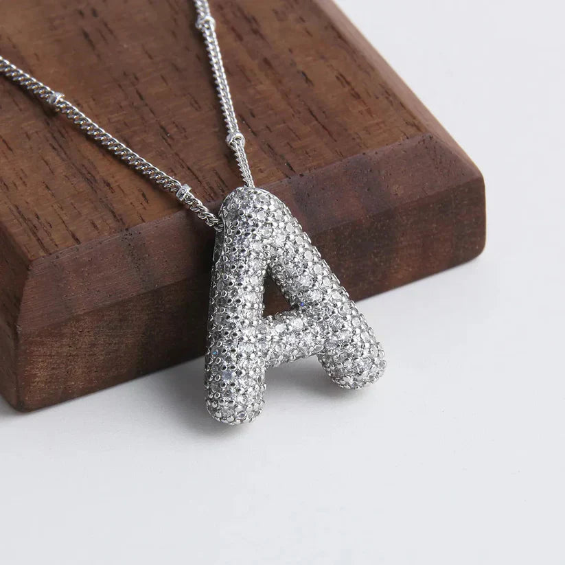 Letter Pendant Necklace
