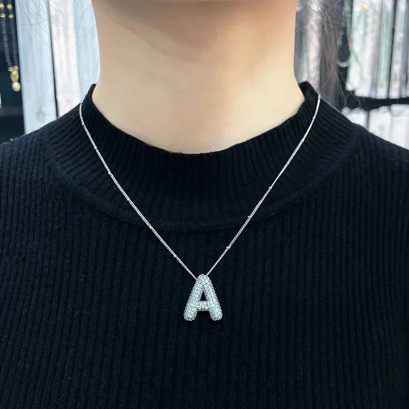 Letter Pendant Necklace