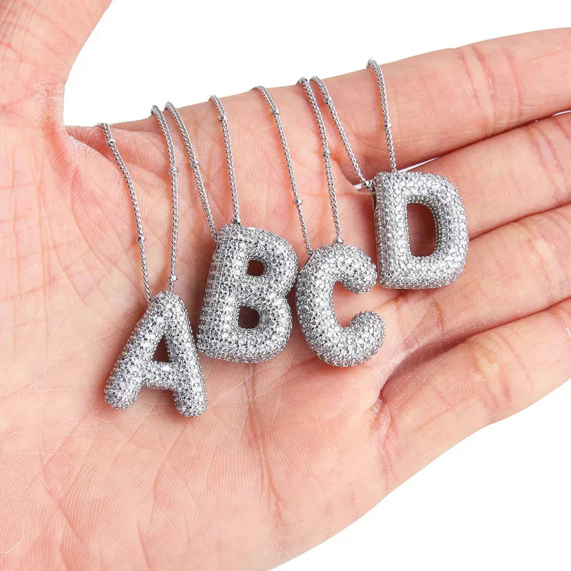 Letter Pendant Necklace
