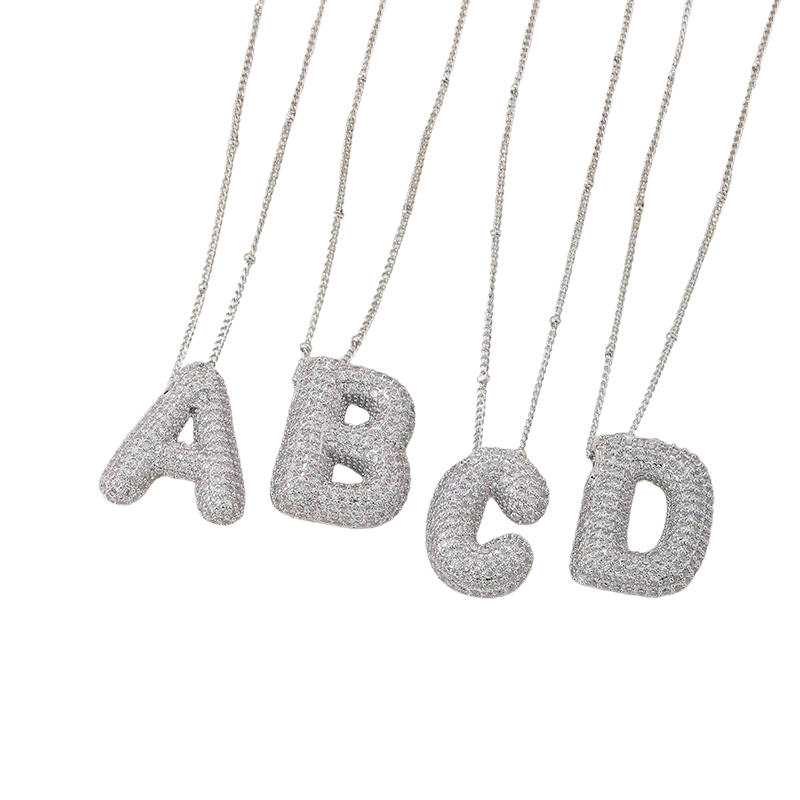 Letter Pendant Necklace