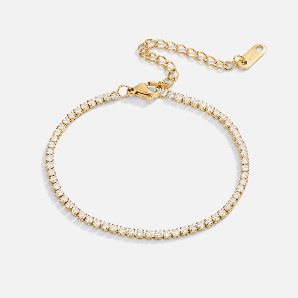 Kordelia Gold Tennis Bracelets