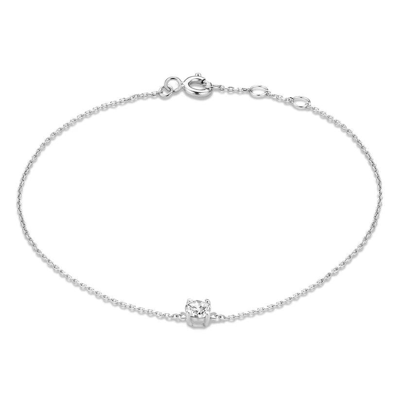 Klára bracelet with moissanite stone