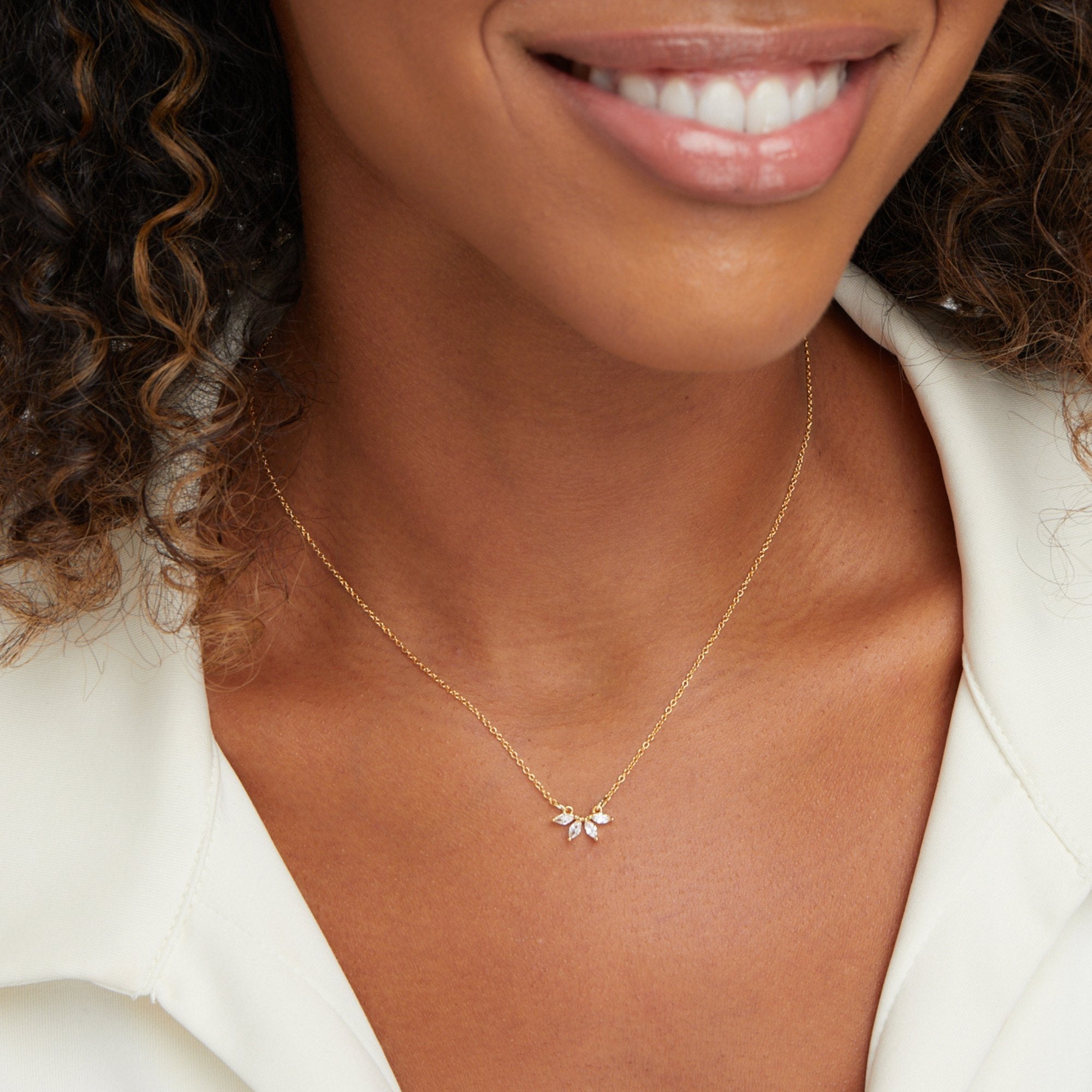 Stefanie - Double Medallion Necklace.