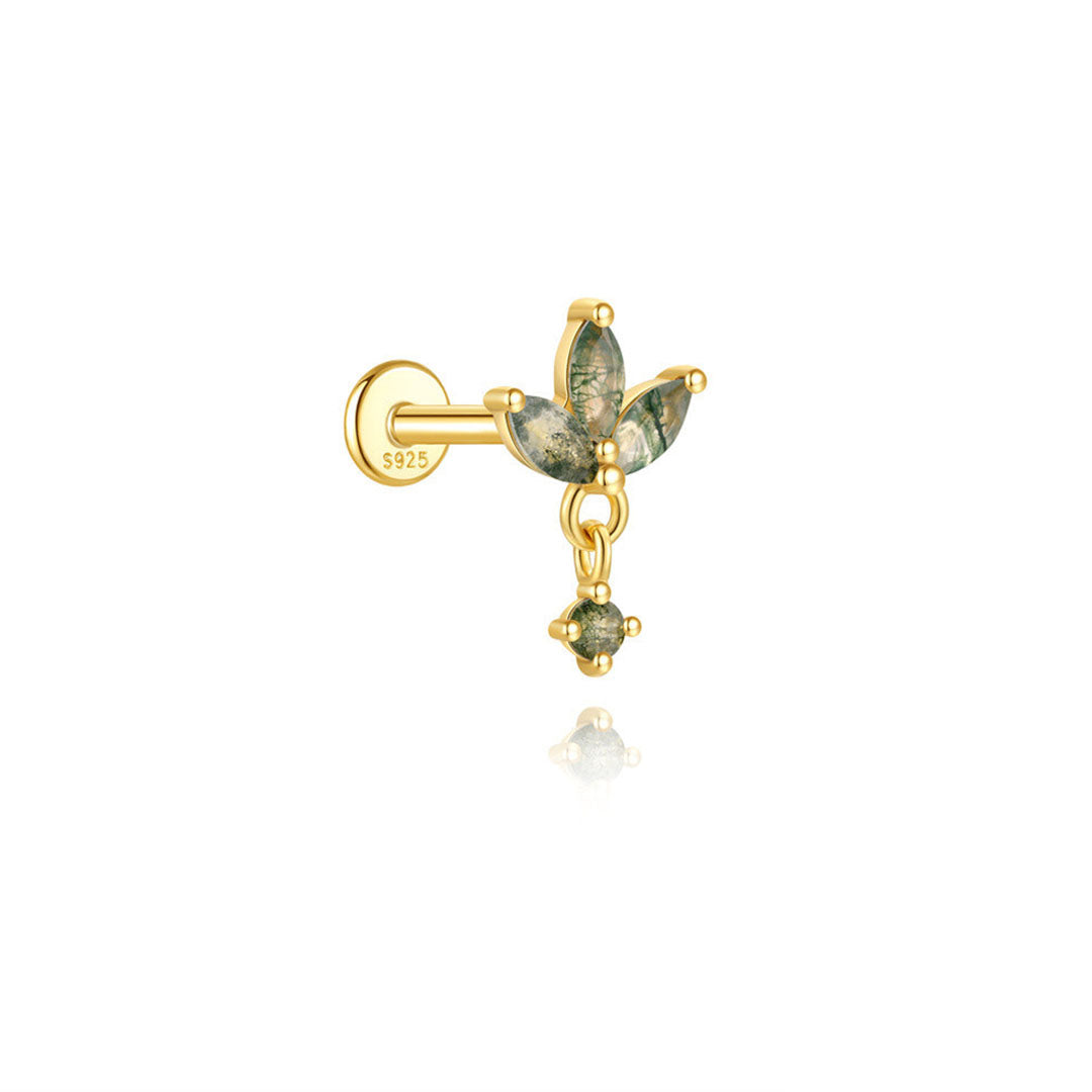 Elina – Gold earrings with a subtle shine