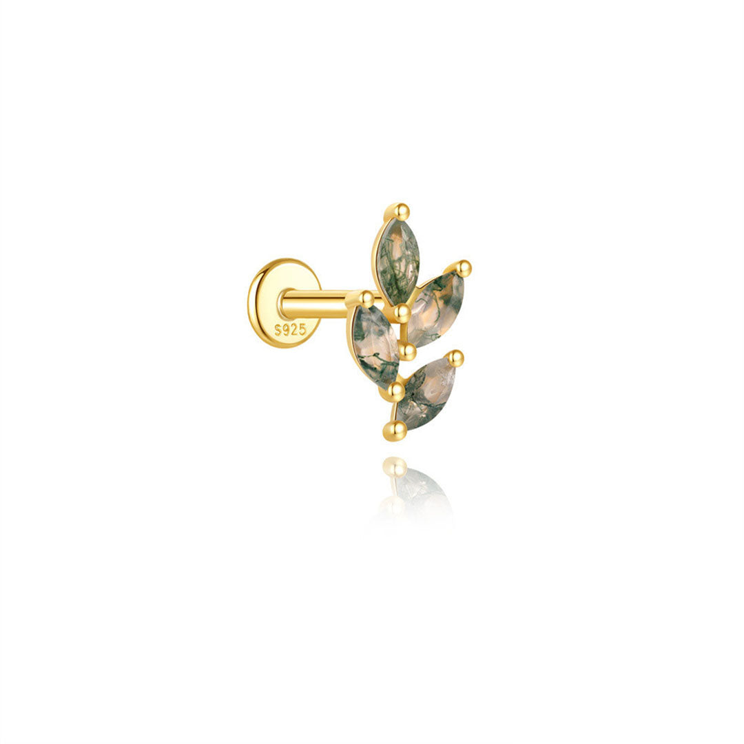 Elina – Gold earrings with a subtle shine