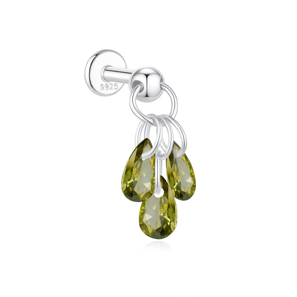 Jasmina – Gold earrings with understated refinement.