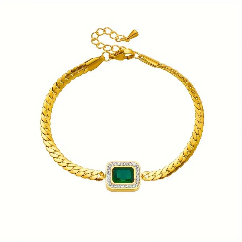 Emilia – Emerald Bracelets
