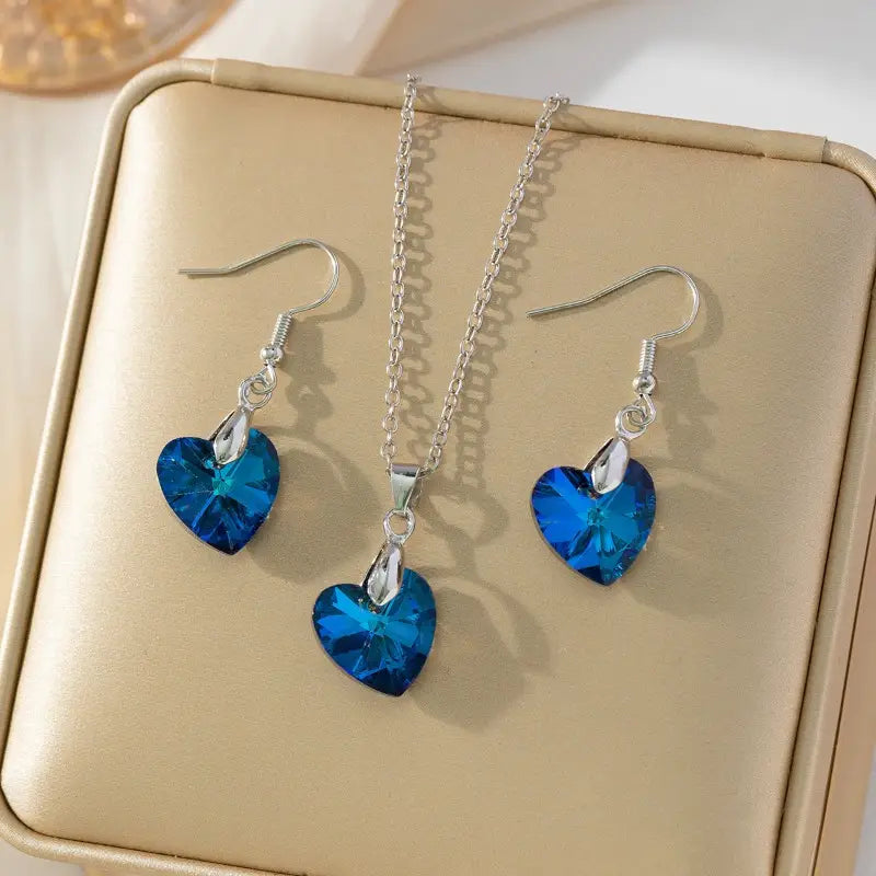 Selina – Sapphire Drop Earrings.