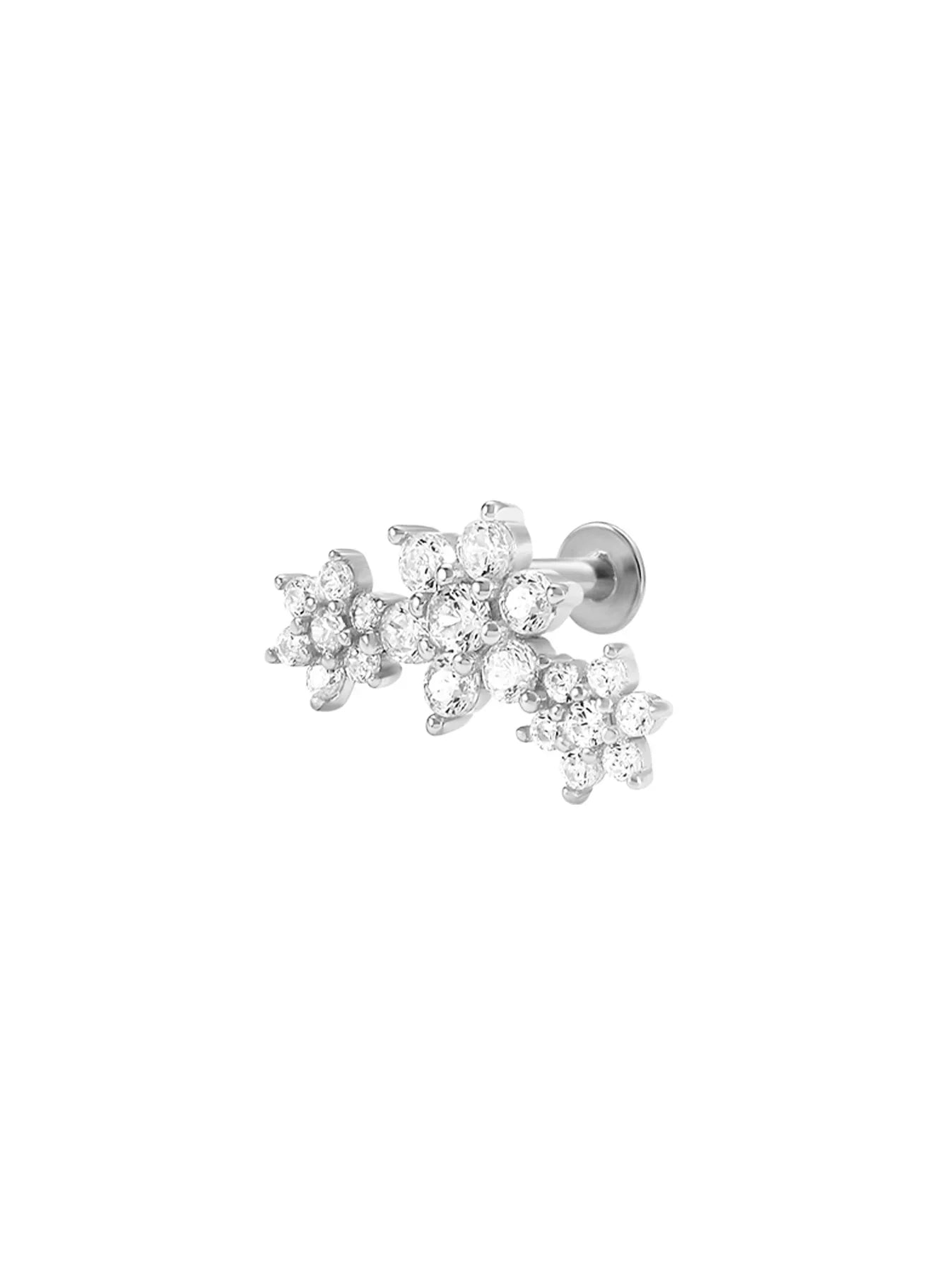 Eva-Marie – Delicate gold earrings with a flowing shape.
