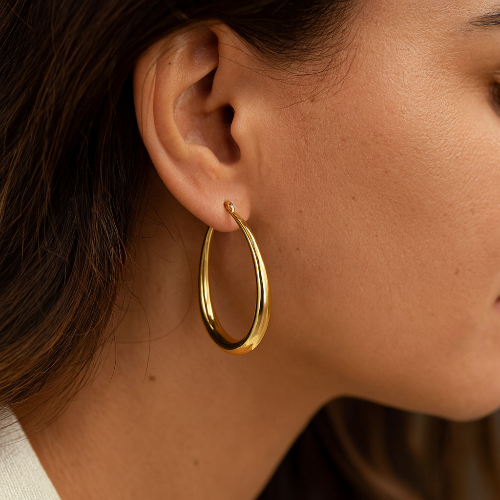 Martina - Orecchini esclusivi vintage in oro