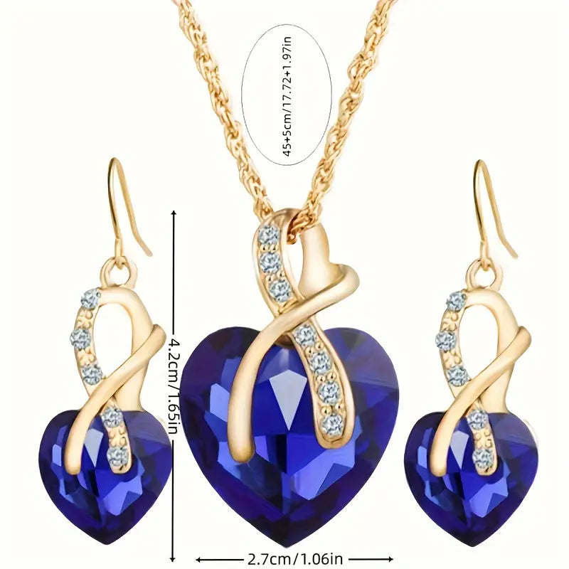 Aurelie – Jewel with sapphires.