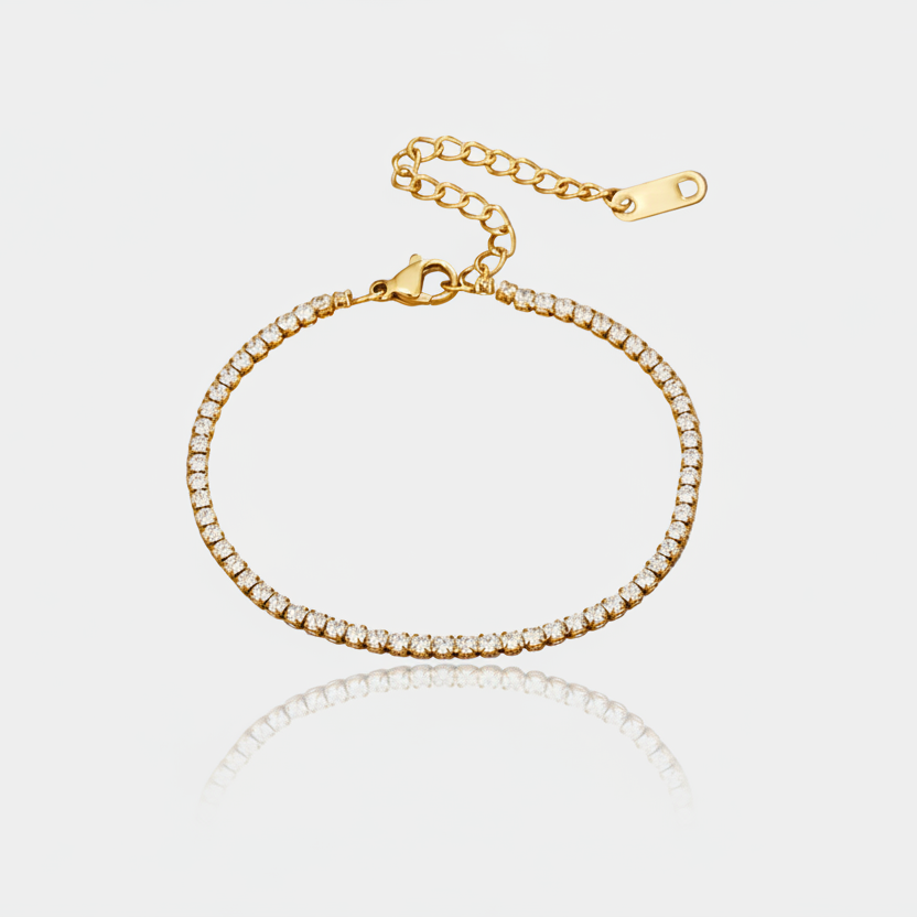 Kordelia Gold Tennis Bracelets