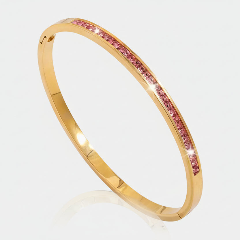 Liora Bellanotte Pink Bracelet | Gold
