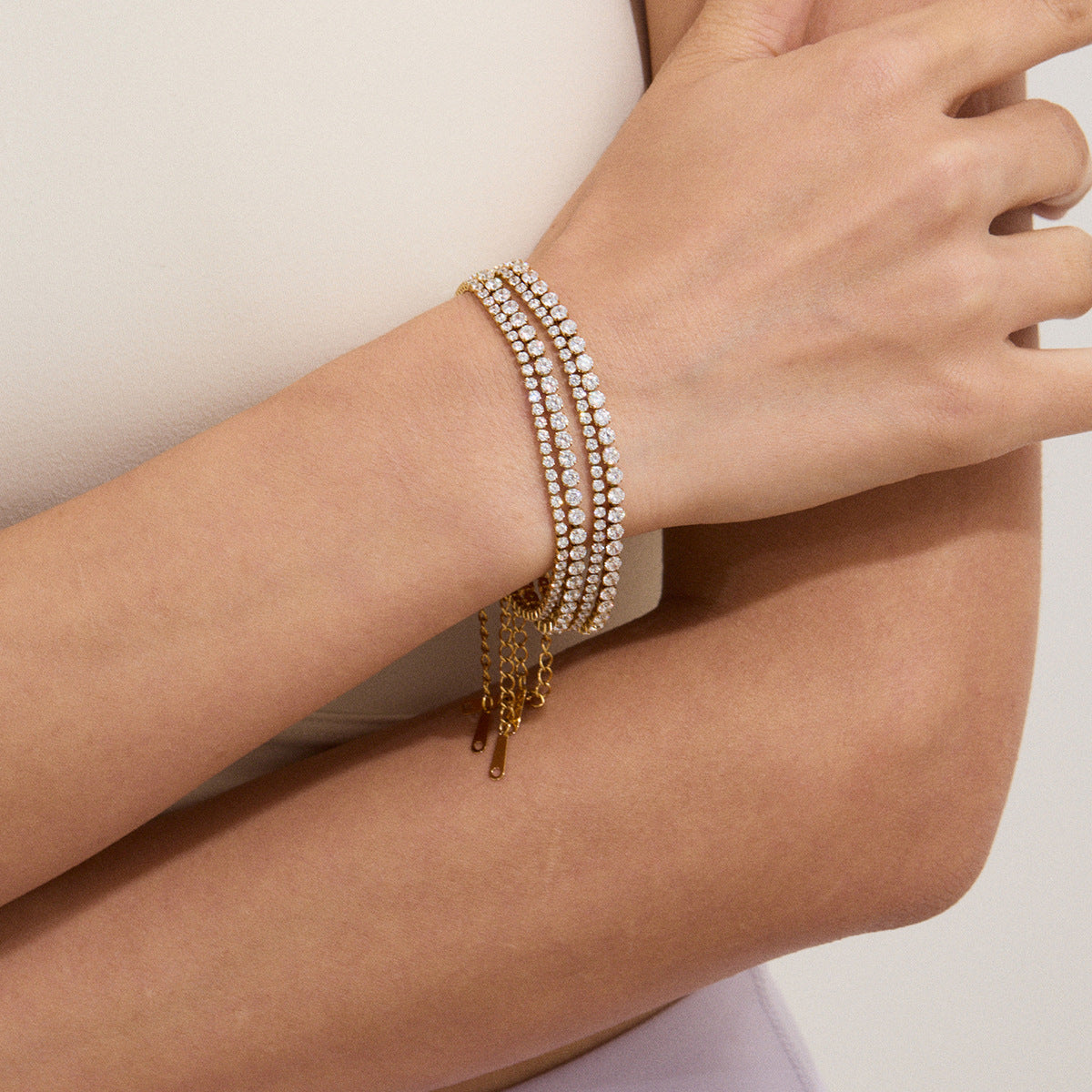 Sola Maroušek Bracelet Set | Gold