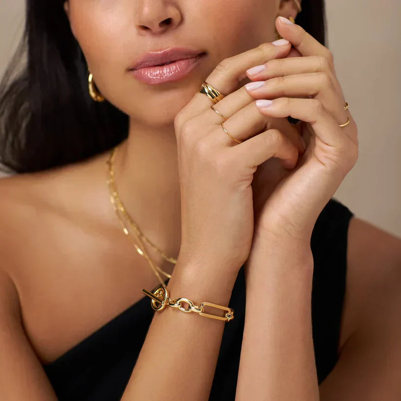 Bracciale con barra a T