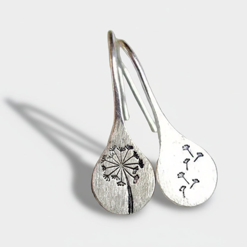 Veronika - Orecchini in argento sterling 925 color crema