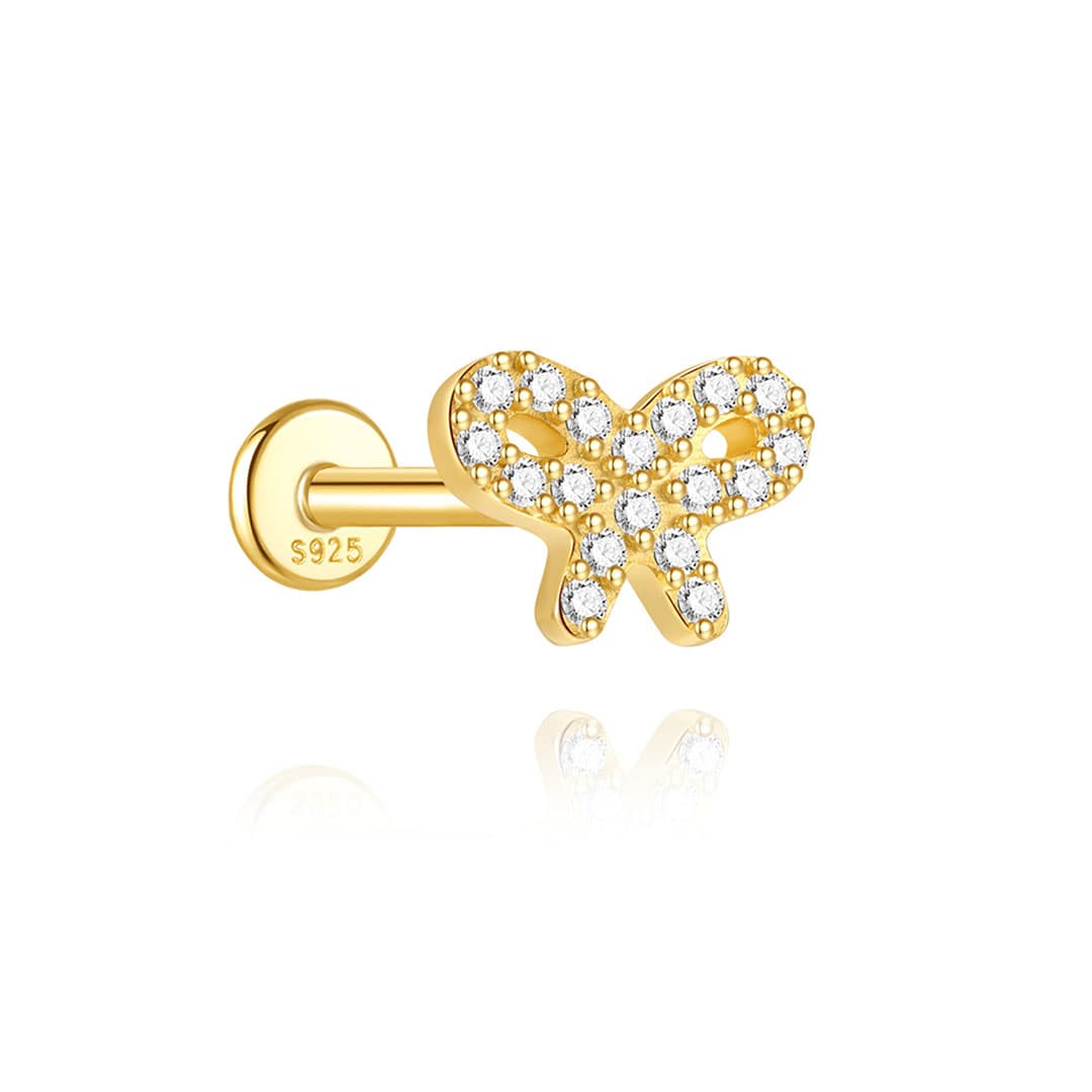 Marlena – Orecchini in oro dal carattere luminoso.