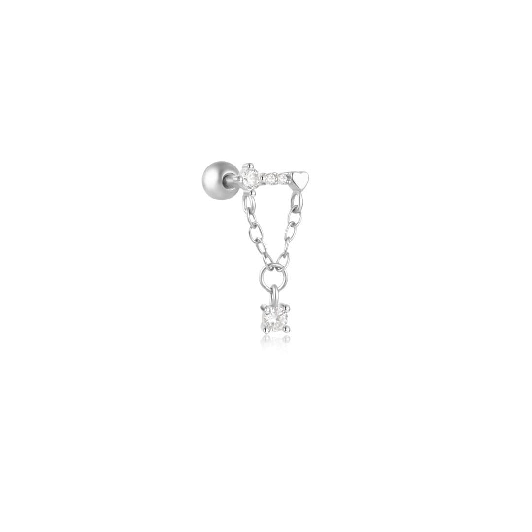 Helena – Gold earrings with a delicate silhouette