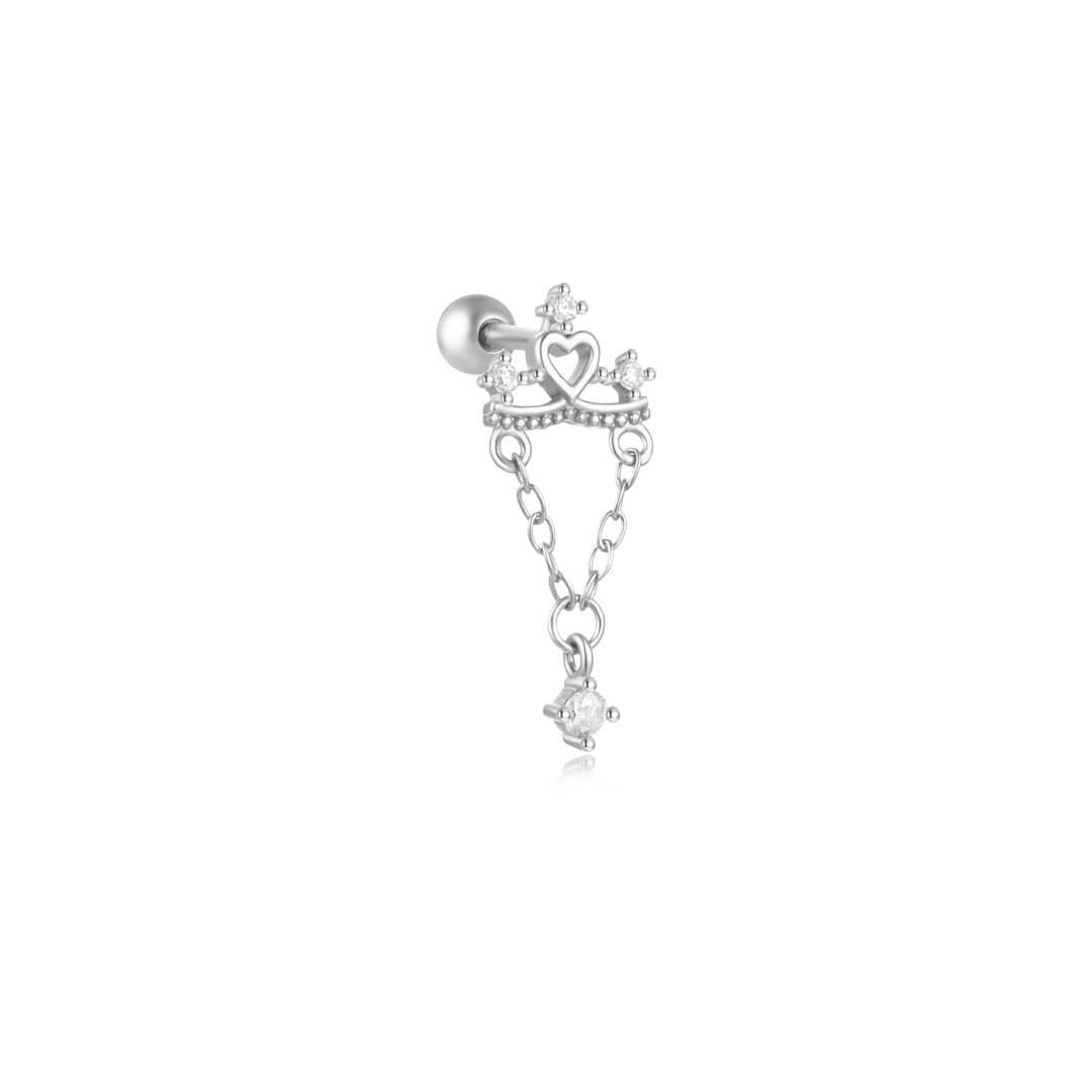 Helena – Gold earrings with a delicate silhouette