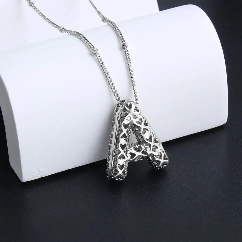 Letter Pendant Necklace
