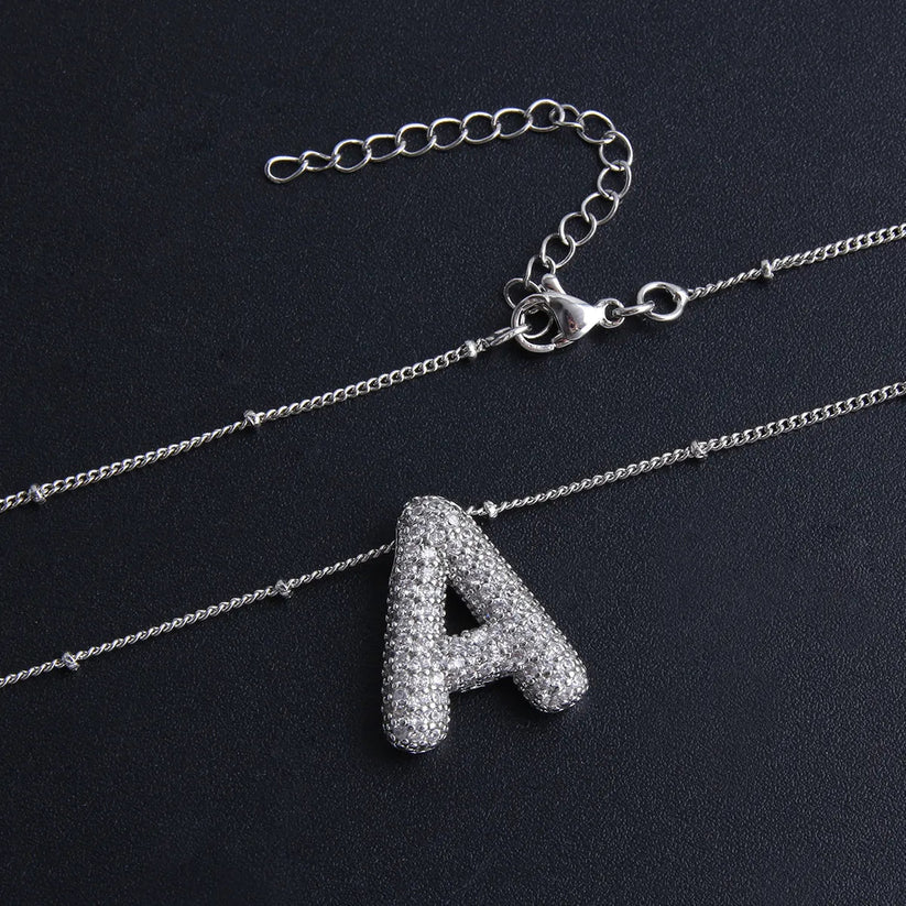 Letter Pendant Necklace