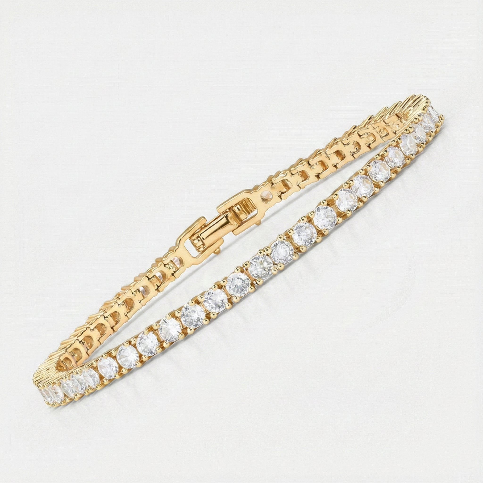 Bracciali da tennis in moissanite