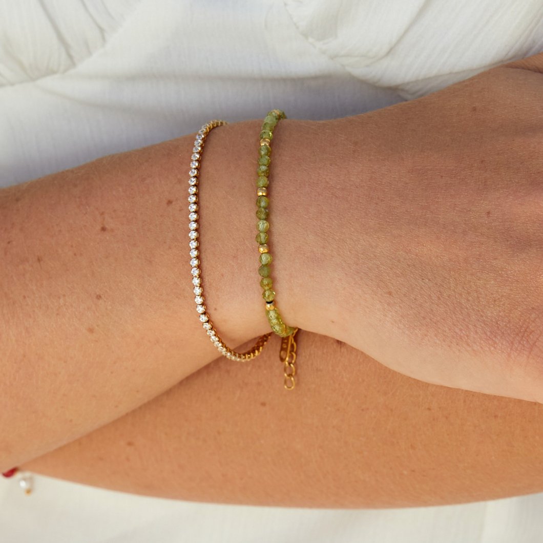 Kordelia Gold Tennis Bracelets