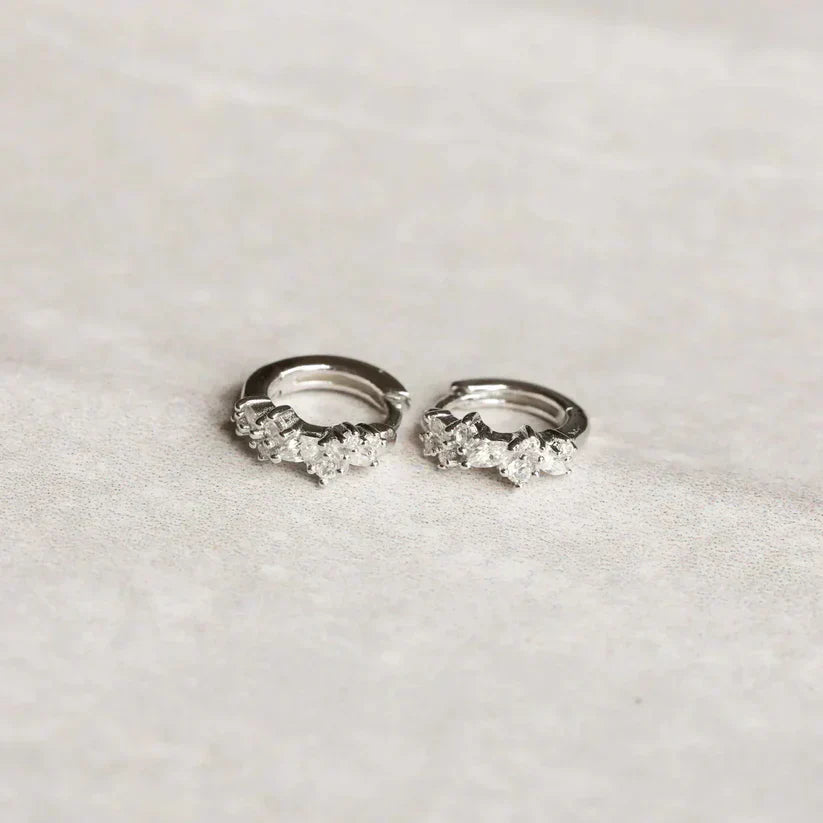 Crystal Cluster Earrings