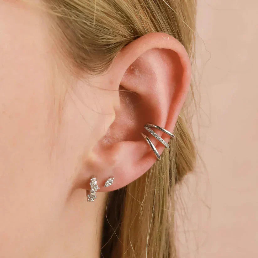 Crystal Cluster Earrings