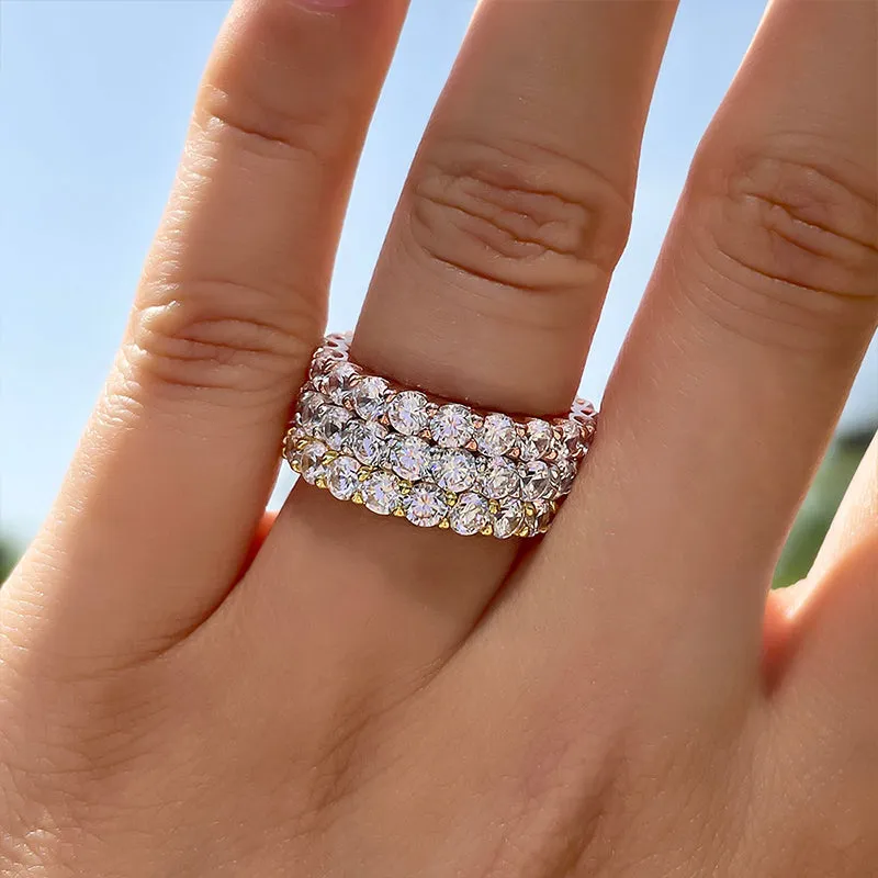 Eliska – Double Band Diamond Ring.