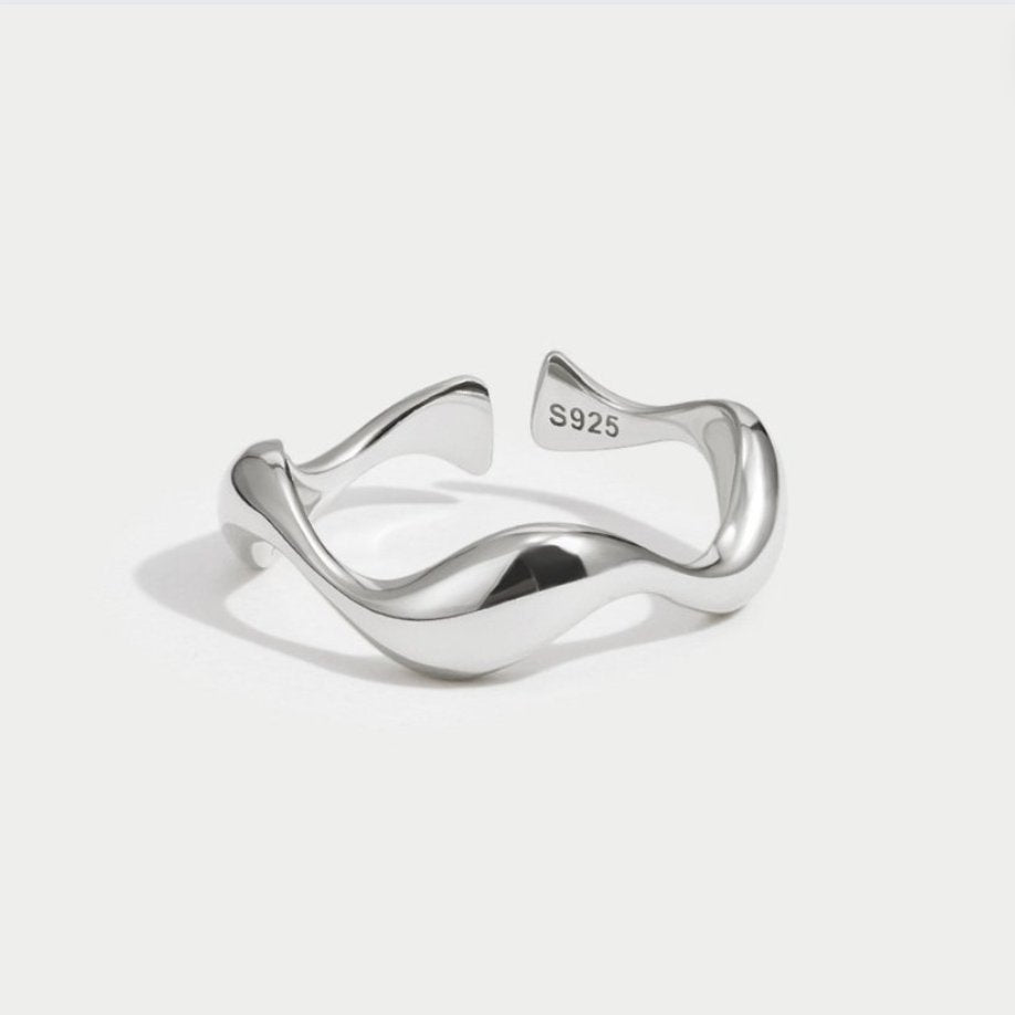 Waves - Anello minimalista