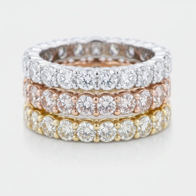 Eliska – Double Band Diamond Ring.