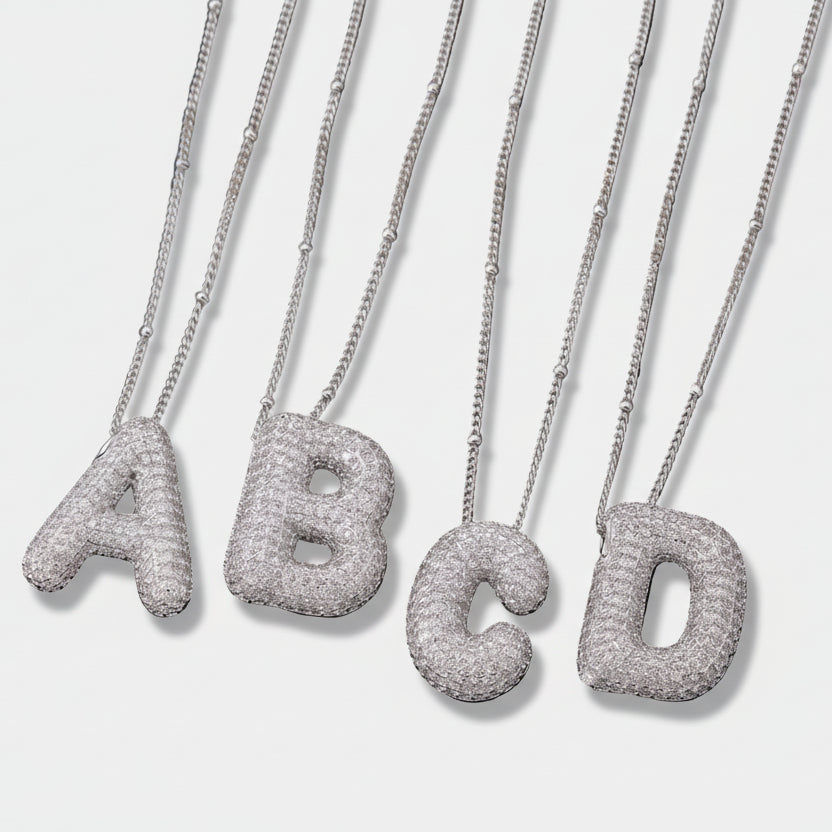 Letter Pendant Necklace